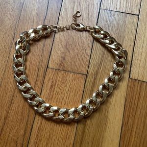 Banana Republic Chunky Gold Chain Necklace